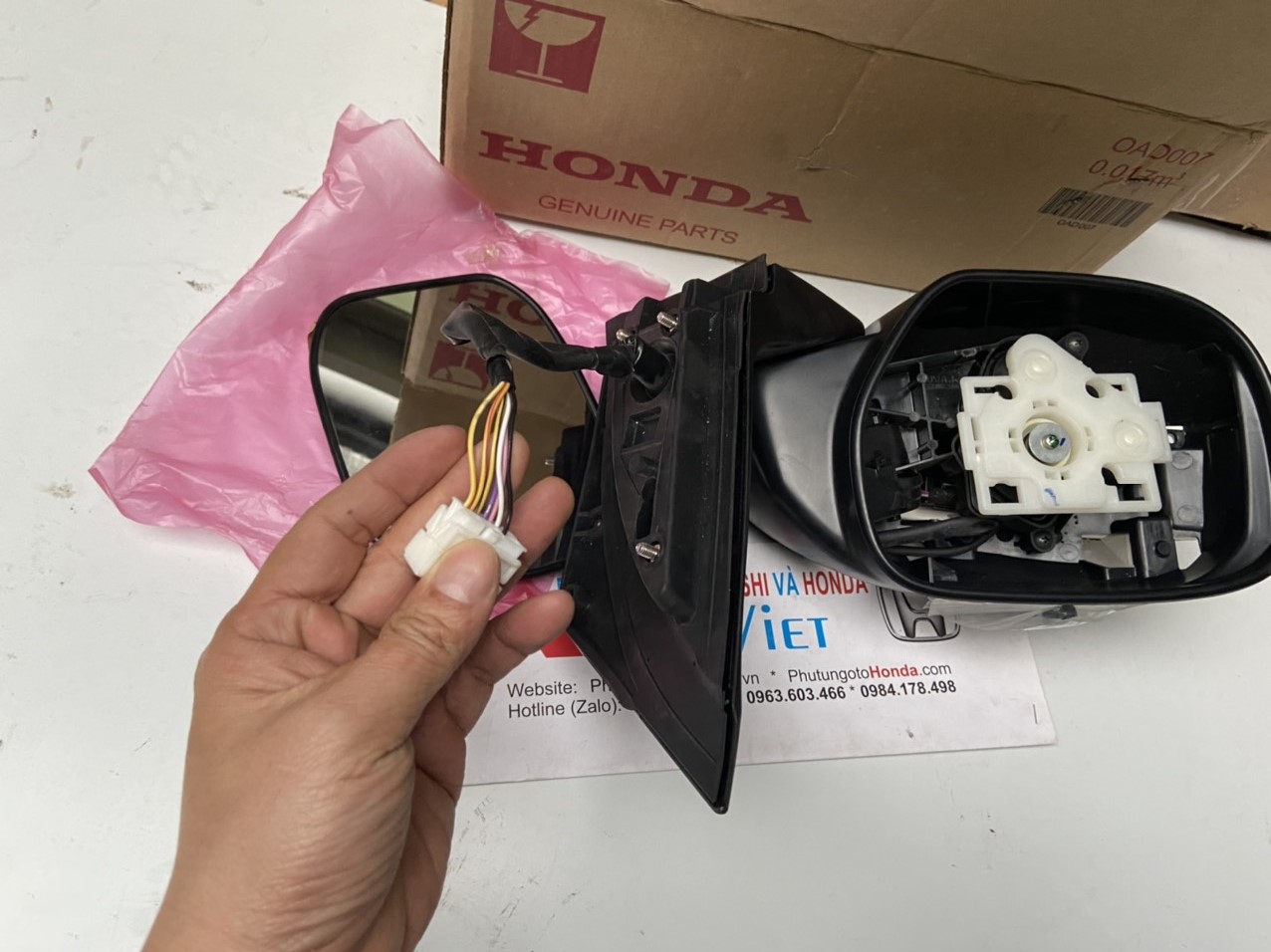 Gương chiếu hậu bên lái xe Honda CITY 2014